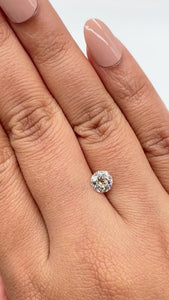 1.12ct | K/VS1 Round Shape Old European Cut Diamond (GIA) - Modern Rustic Diamond