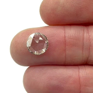 1.36ct | J/SI1 Round Shape Rose Cut Diamond (GIA) - Modern Rustic Diamond