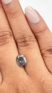 1.79ct | Rustic Oval Shape Brilliant Cut Diamond - Modern Rustic Diamond