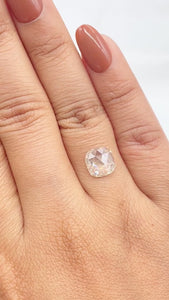 2.01ct | L/VS1 Cushion Shape Rose Cut Diamond (GIA) - Modern Rustic Diamond
