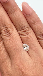 1.05ct | Champagne VVS Oval Shape Brilliant Cut Diamond - Modern Rustic Diamond