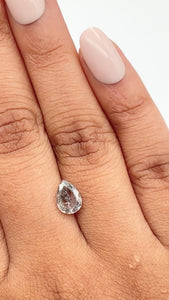 1.25ct | Rustic Pear Shape Brilliant Cut Diamond - Modern Rustic Diamond