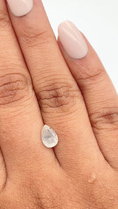 1.24ct | Rustic Pear Shape Brilliant Cut Diamond - Modern Rustic Diamond