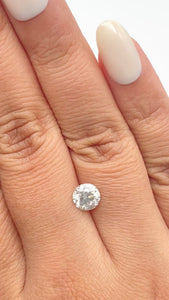 1.23ct | Rustic  Round Shape Brilliant Cut Diamond - Modern Rustic Diamond