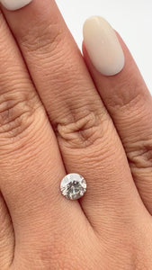 1.27ct | Rustic  Round Shape Brilliant Cut Diamond - Modern Rustic Diamond