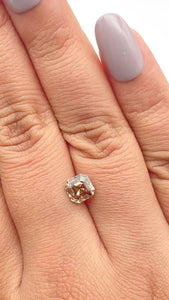1.41ct | Cognac VS1 Asscher Shape Step Cut Diamond (GIA) - Modern Rustic Diamond