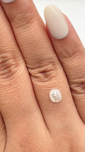 0.83ct | Rustic  Cushion Shape Rose Cut Diamond - Modern Rustic Diamond