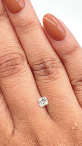 0.41ct | J/VVS2 Cushion Shape Step Cut Diamond - Modern Rustic Diamond