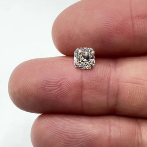 1.08ct | L/VS2 Cushion Shape Old Mine Cut Diamond (GIA) - Modern Rustic Diamond
