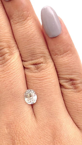 1.51ct | K/VS2 Oval Shape Old Mine Cut Diamond (GIA) - Modern Rustic Diamond