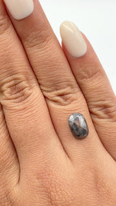 2.33ct | Rustic Oval Shape Rose Cut Diamond - Modern Rustic Diamond