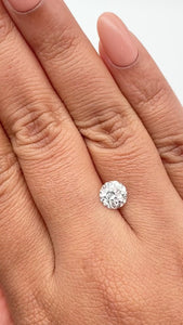 1.62ct | D/VS2 Round Shape Old European Cut Diamond (GIA) - Modern Rustic Diamond