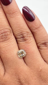 2.04ct | W-X/VS2 Asscher Shape Step Cut Diamond (GIA) - Modern Rustic Diamond