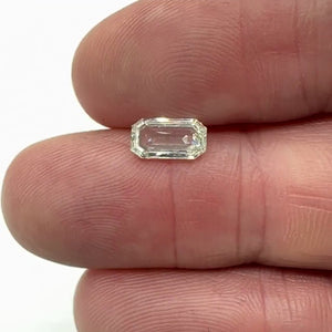 1.01ct | G-H/SI Emerald Shape Step Cut Diamond - Modern Rustic Diamond