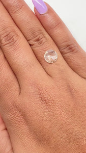 1.09ct | L/SI1 Round Shape Rose Cut Diamond (GIA) - Modern Rustic Diamond