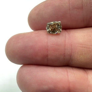 1.57ct | Cognac SI1 Octagonal Shape Step Cut Diamond (GIA) - Modern Rustic Diamond