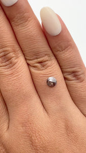 0.39ct | Rustic  Round Shape Rose Cut Diamond - Modern Rustic Diamond