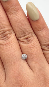 0.49ct | Rustic Round Shape Brilliant Cut Diamond - Modern Rustic Diamond