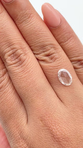 1.07ct | F/VS2 Oval Shape Rose Cut Diamond (GIA) - Modern Rustic Diamond
