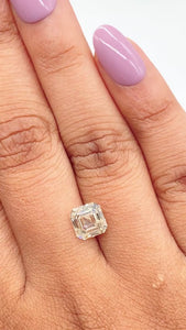 2.02ct | S-T/VVS2 Asscher Shape Step Cut Diamond (GIA) - Modern Rustic Diamond