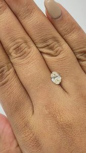 1.01ct | J-K/VVS Oval Shape Brilliant Cut Diamond - Modern Rustic Diamond