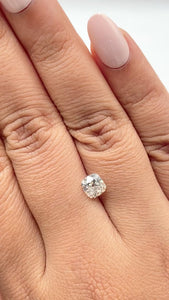 1.04ct | J/VS1 Cushion Shape Old Mine Cut Diamond (GIA) - Modern Rustic Diamond