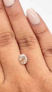 1.49ct | Rustic Cushion Shape Brilliant Cut Diamond - Modern Rustic Diamond