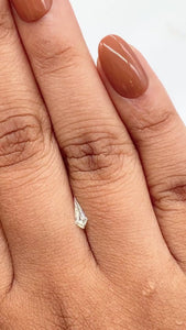 0.12ct | J/VS1 Kite Shape Step Cut Diamond - Modern Rustic Diamond