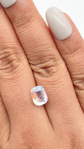 1.97ct |  Cushion Shape  Moonstone - Modern Rustic Diamond