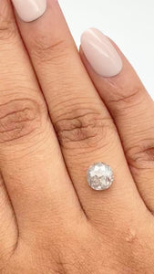 1.62ct | Rustic Round Shape Rose Cut Diamond - Modern Rustic Diamond