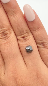 1.22ct | Rustic  Asscher Shape Step Cut Diamond - Modern Rustic Diamond