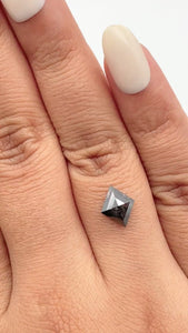 1.51ct | Rustic Lozenge Shape Step Cut Diamond - Modern Rustic Diamond