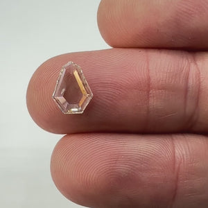 0.80ct | H/SI1 Kite Shape Portrait Cut Diamond - Modern Rustic Diamond