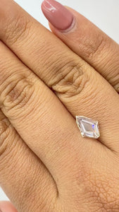 1.07ct | J/VS1 Shield Shape Step Cut Diamond (GIA) - Modern Rustic Diamond