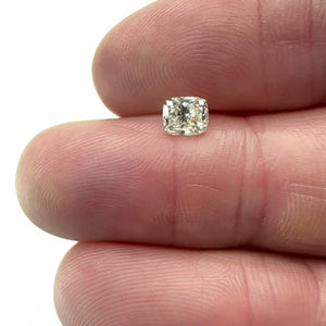 0.63ct | F-G/VVS Cushion Shape Brilliant Cut Diamond - Modern Rustic Diamond