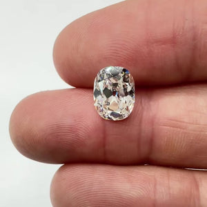 4.03ct | I/VS2 Cushion Shape Vintage Old Mine Cut Diamond (GIA) - Modern Rustic Diamond