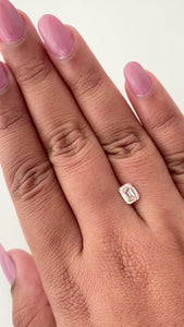 1.02ct | O-P/SI2 Emerald Shape Step Cut Diamond (GIA) - Modern Rustic Diamond