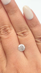 1.54ct | Rustic  Round Shape Brilliant Cut Diamond - Modern Rustic Diamond