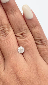 1.27ct | Rustic  Round Shape Brilliant Cut Diamond - Modern Rustic Diamond