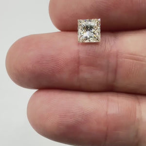 1.20ct | K/VS2 Princess Shape Brilliant Cut Diamond (GIA) - Modern Rustic Diamond