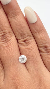 1.38ct | Rustic  Round Shape Brilliant Cut Diamond - Modern Rustic Diamond
