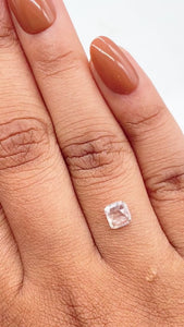0.57ct | E/I2 Cushion Shape Rose Cut Diamond - Modern Rustic Diamond