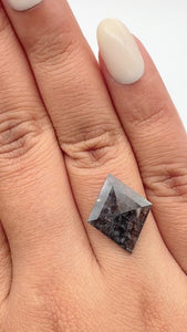 4.78ct | Rustic Lozenge Shape Step Cut Diamond - Modern Rustic Diamond