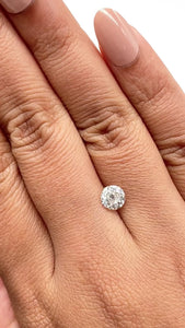 1.09ct | J/VVS1 Round Shape Old European Cut Diamond (GIA) - Modern Rustic Diamond