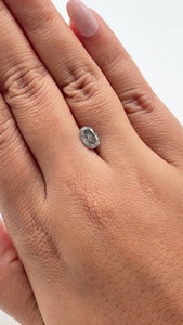 1.30ct | Rustic Oval Shape Brilliant Cut Diamond - Modern Rustic Diamond