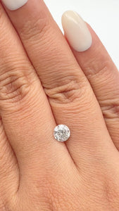 1.01ct | Rustic  Round Shape Brilliant Cut Diamond - Modern Rustic Diamond