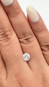 1.28ct | Rustic  Round Shape Brilliant Cut Diamond - Modern Rustic Diamond