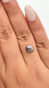 1.11ct | Rustic Asscher Shape Step Cut Diamond - Modern Rustic Diamond