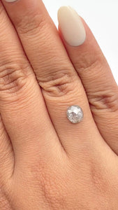 1.28ct | Rustic  Cushion Shape Rose Cut Diamond - Modern Rustic Diamond