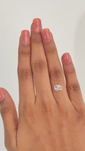 1.46ct | Champagne VS Round Shape Rose Cut Diamond - Modern Rustic Diamond
